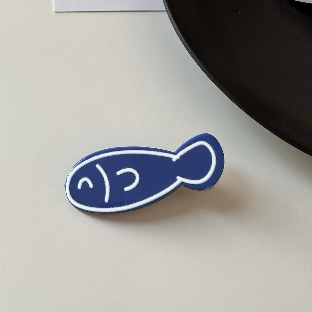 1/8/10 шт. Маленькая рыбка мультяшная заколка для волос дизайн морской серии легкая заколка для челки для девочки заколка для непослушных волос