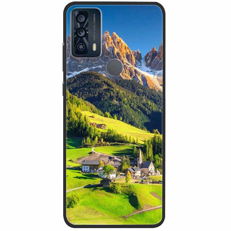 Чехол For TCL 20B Case 6159K Силиконовый Мягкий Модный TPU Чехол для Телефона для TCL 20B Case для TCL 20B 20 B Бампер Защитный TPU Оболочка