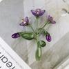 Qingdao Galaxy Records Plants And Flowers, Metropolitan Museum Violet Brooch Accessories Female