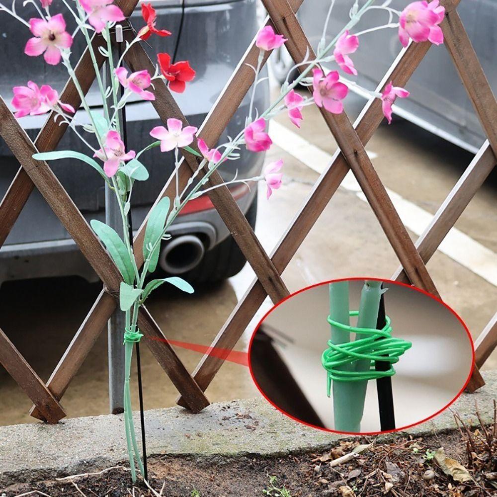 1Pcs Strapping Self-cutting Garden Twist Ties Plant Climbing Lines  For Flower Plant Vines