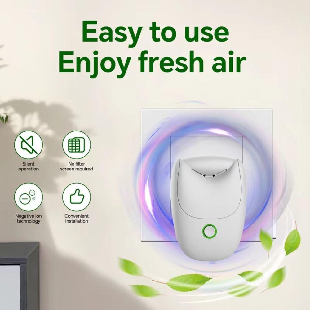 Intelligent Plug In Air Purifier US Plug Air Ionizer Gift Idea Negative Ion Generator Family Use