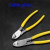 6-дюймовый кабелерез Электрический провод Кабель Стриппер для проводов Режущие плоскогубцы Ручные инструменты Многофункциональный DIY Строительный аксессуар
