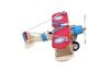 Decorative Metal Airplane Biplane