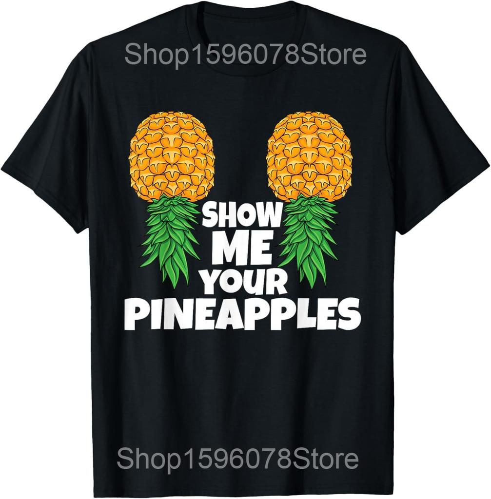 Футболки Мужские Хлопковые Юмор Уличная Одежда Футболка с Коротким Рукавом Унисекс Свободная Одежда