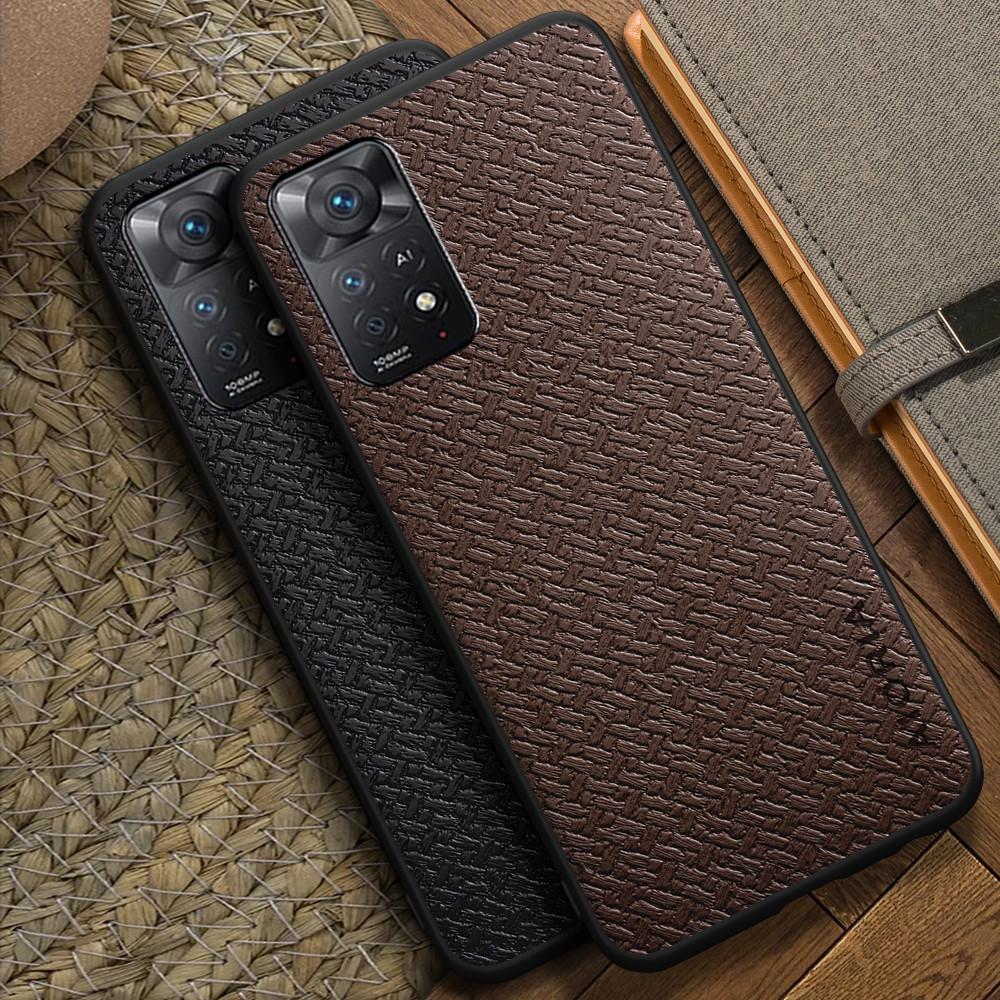 Чехол для Redmi Note 11 Pro Plus Кожаный чехол для телефона Luxxury coque для чехла Redmi Note 11S