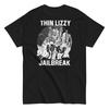 MerchMoment Thin Lizzy Белая футболка Jailbreak Футболка Черная Новая
