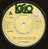 7-дюймовая пластинка TOURISTS I Only Want To Be With You GO370 ЛОГОТИП 1979 UK Rock Б/у
