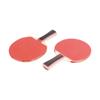 2PCS Table Tennis Paddles and ABS Balls Portable Basswood Handshake Table Tennis Rackets Accessories Set for