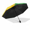 1pc Rainbow Hearts Automatic Open/close Umbrella, 8-Rib sturdy structure, Auto Folding/Opening, Portable Travel Umbrella for Women,264