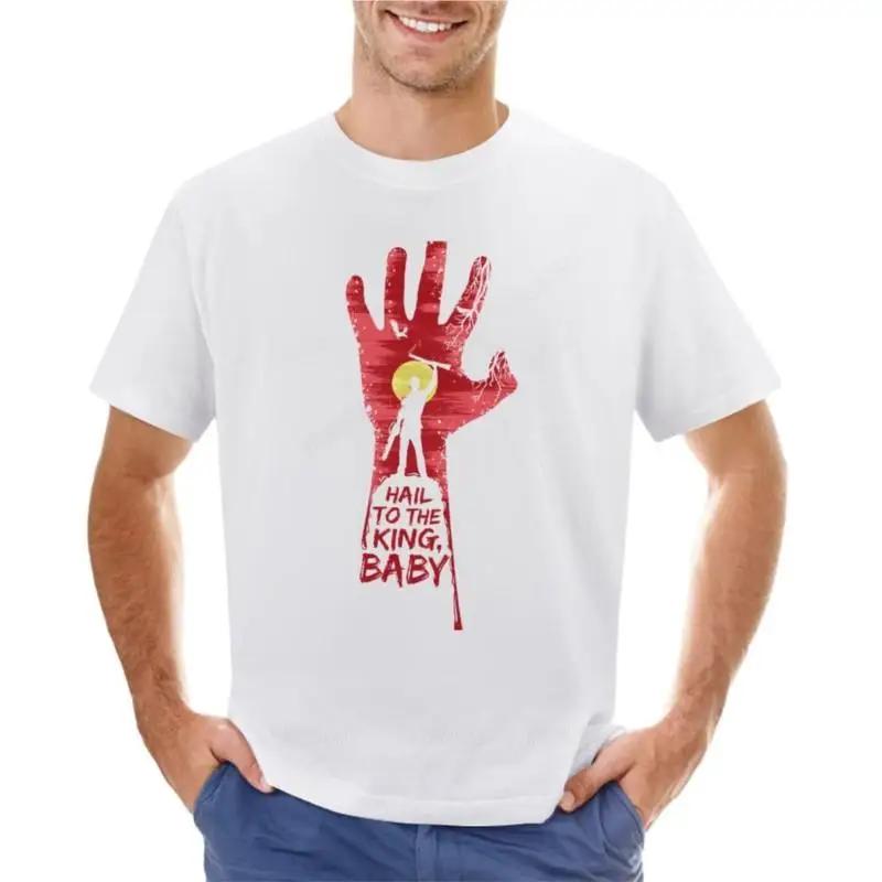 men tshirt brand tops summer Hail to the king BABY TShirt hippie clothes customized t shirts t shirts for men