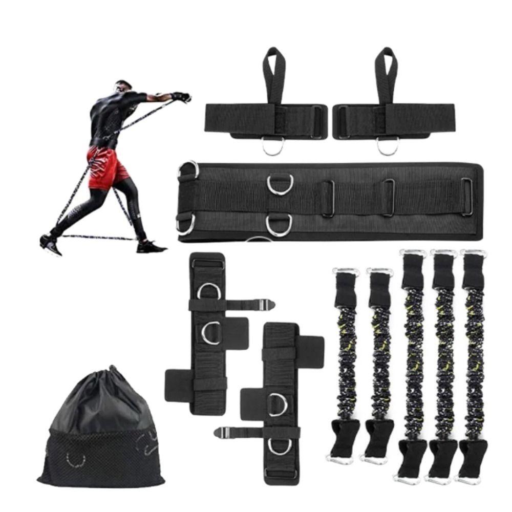 Stretching Strap Resistance Bands Professional Fitness Workout Expander Yoga Exercise