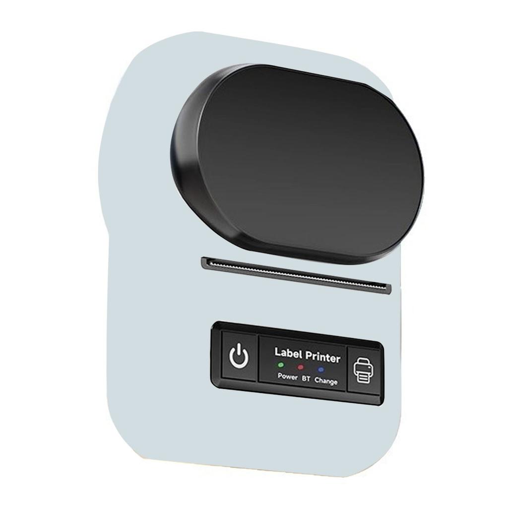 Термопринтер этикеток, портативный, компактный, многофункциональный, с прозрачной печатью, термоэтикетка, машина для изготовления этикеток