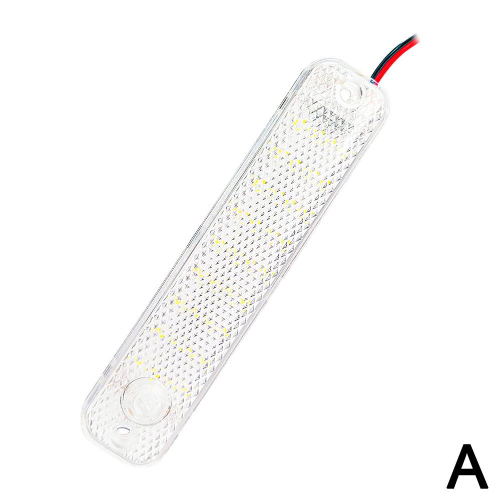 Автомобильный светодиодный купольный светильник 36LED 12V-85V, внутреннее освещение для грузовиков с выключателем, ночное потолочное освещение для автодомов, морских автофургонов