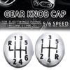5/6 Speed Car Gear Knob Cap Cover Shift Lever Head Cover For Renault Clio Twingo Scenic Megane II 1996 1997 1998 1999 2000-2011