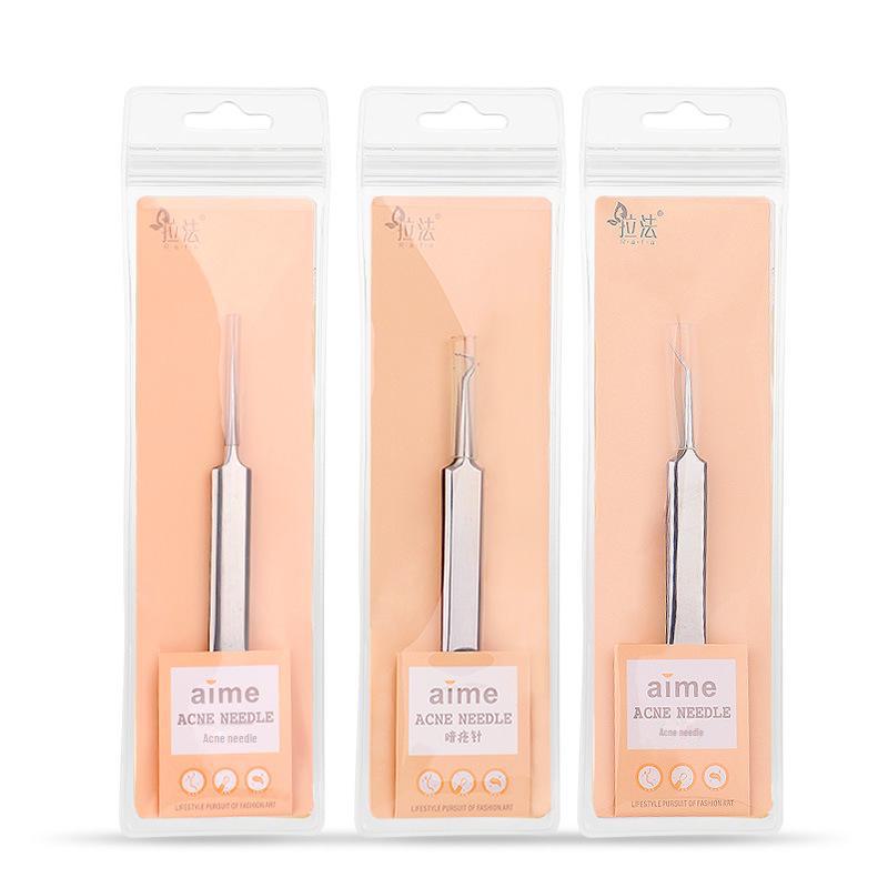 Набор инструментов для удаления угрей и прыщей Lafa LS-18763 из нержавеющей стали