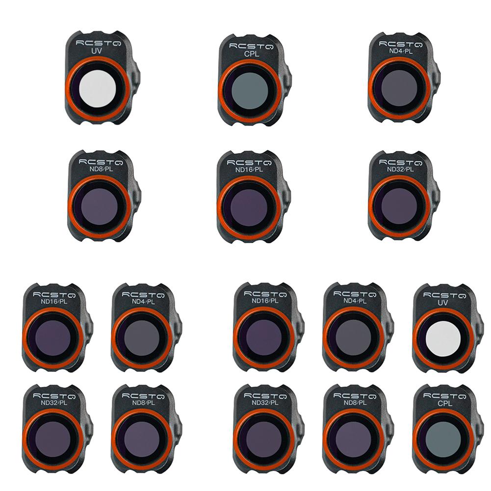 1/4/6pcs DJI Camera Lens Filter For DJI Mavic MINI 1/2/SE Drone Filter Set UV/CPL/4ND PL/8 ND PL/16ND PL/32 ND PL Accessories