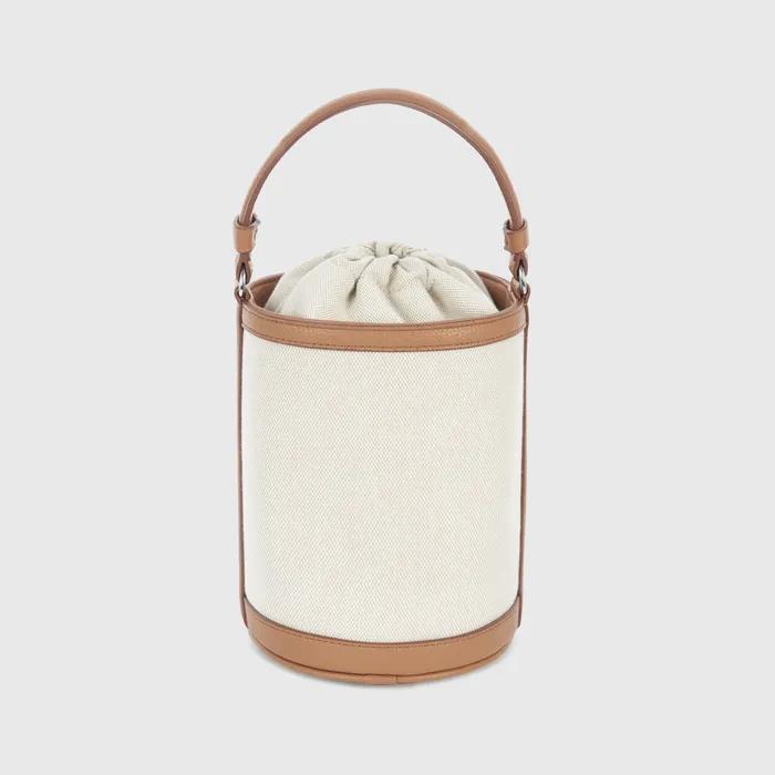 Saviano Canvas (Dark Beige) (Women's Crossbody Bag) VDCR1725N-BGD
