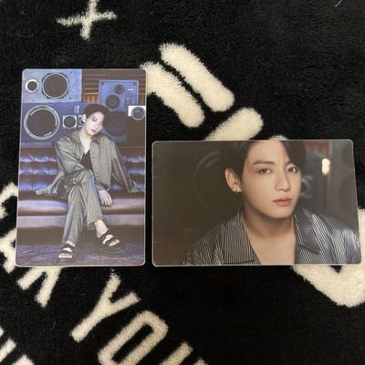 [Б/У] BTS BE Эксклюзивная корейская коллекционная карточка Lucky Drop Чонгук Неизданная версия.