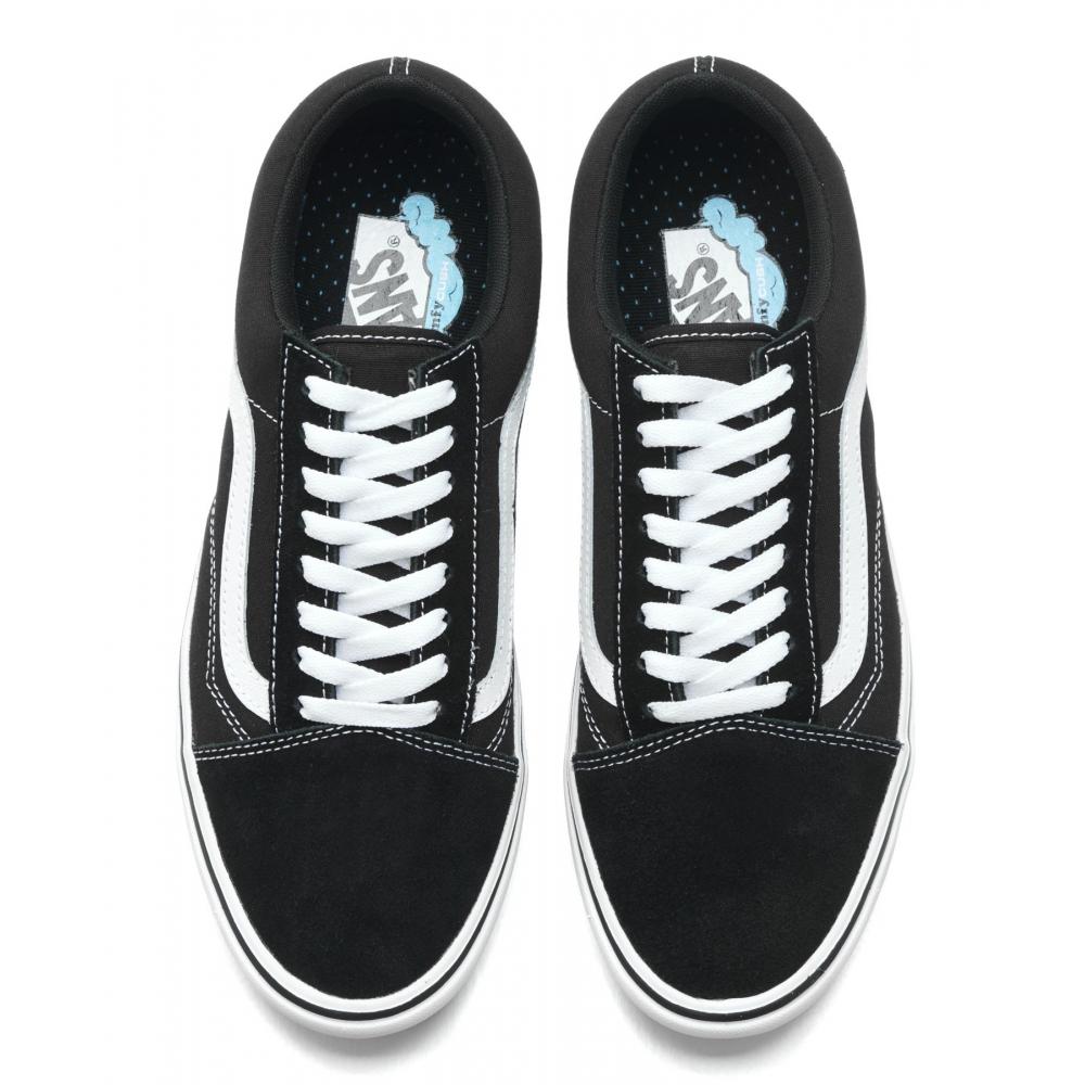 Comfycush Old Skool Classic Черный Настоящий Белый Vn0a3wmavne1