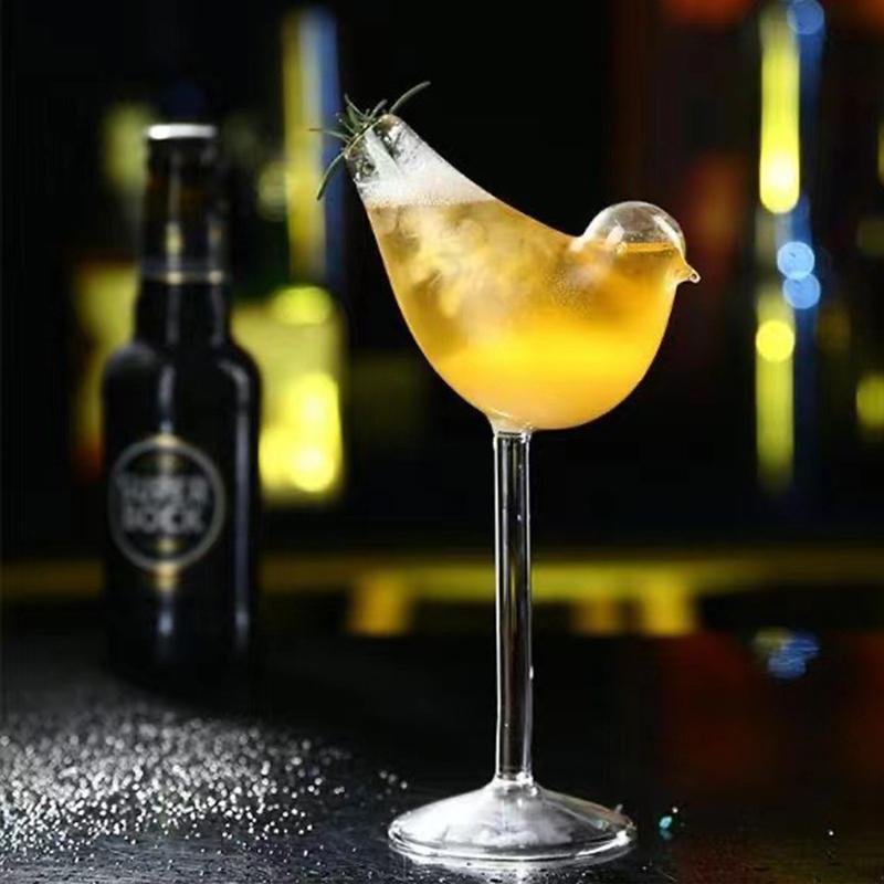Креативный коктейльный бокал для сока в виде рыбы-собаки, осьминога, барный бокал для вина в форме лебедя и птицы с соломинкой для свадебной вечеринки, принадлежности для бара