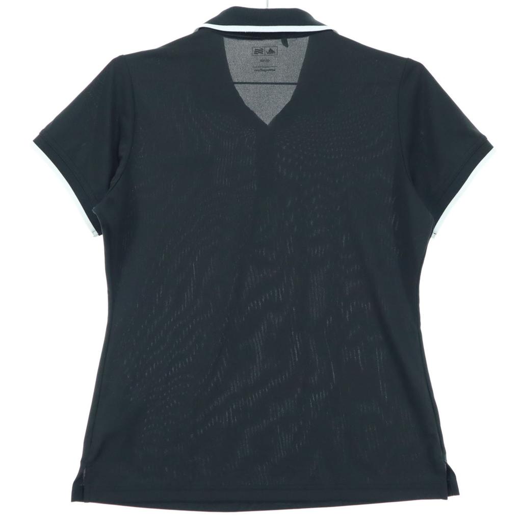 Косметические товары adidas Белая линия на воротнике Футболка-поло с коротким рукавом для гольфа Мужская Б/у