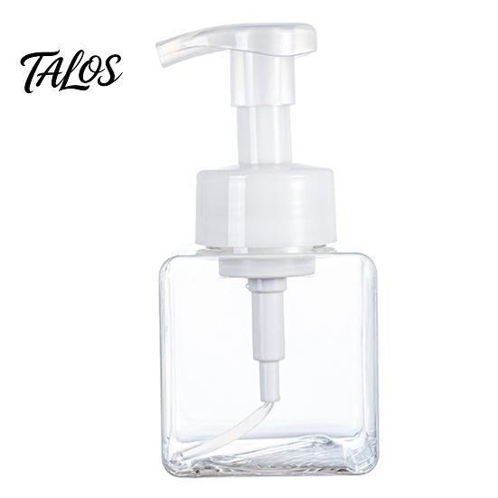 Foam Soap Dispenser 250/450ML Press Foaming Dispenser, Refillable Hand Shampoo Shower Plastic Bottle Gel Container, Empty Pump Lotion for Bathroom