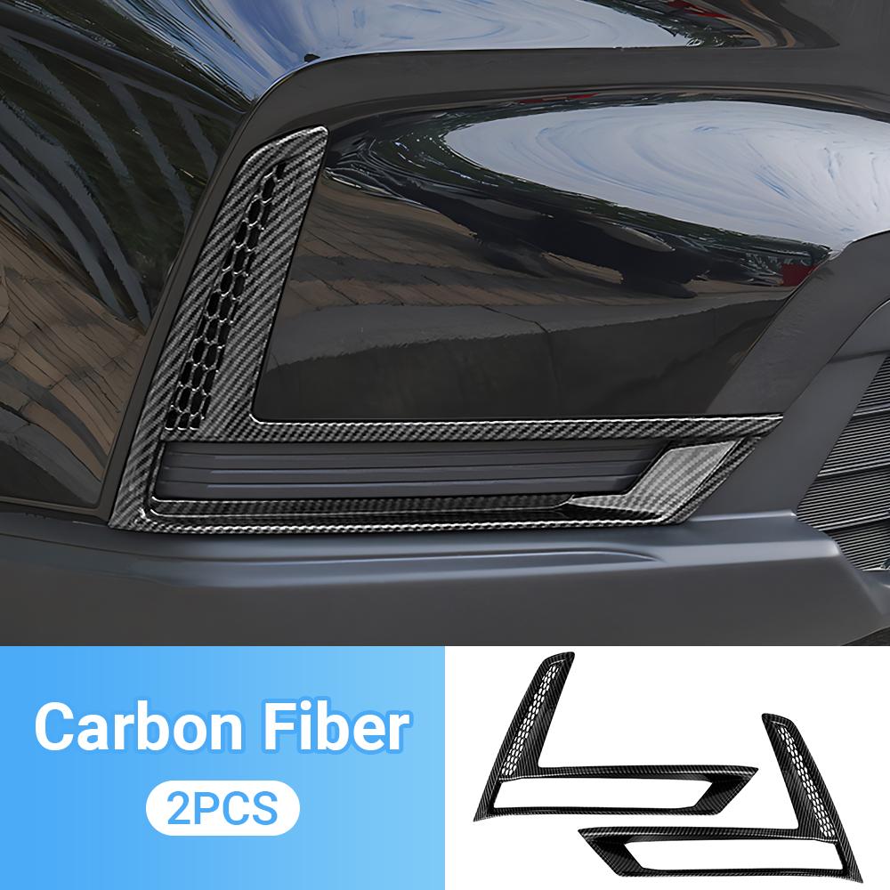 ABS углеродное волокно автомобиль передняя противотуманная фара рамка крышка чехол отделка наклейки аксессуары для Honda CR-V 2023 2024 2025 CRV 6th Gen Hybrid