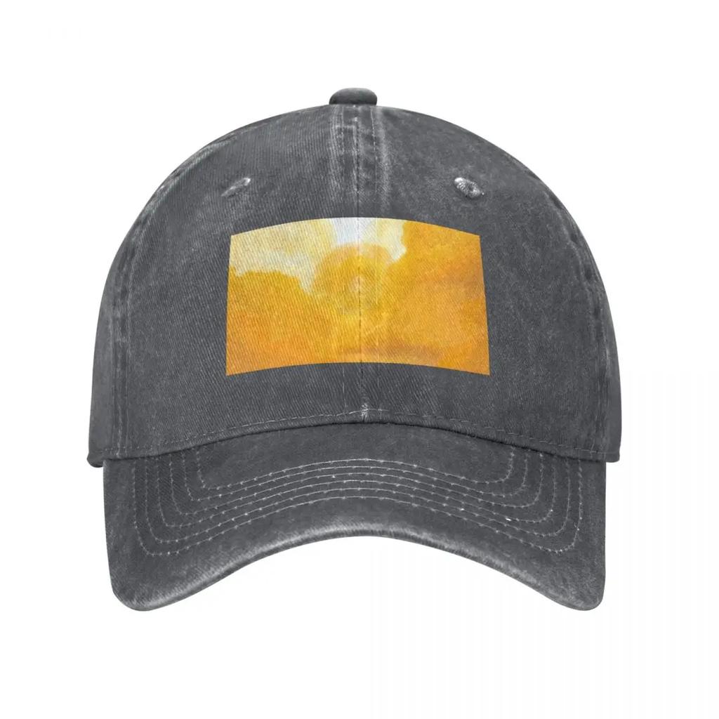 Желтое облако paintingCap Бейсболка шляпа от солнца Кепка-тракер Детская шляпа Бренд Унисекс кепка Унисекс Люксовый бренд Женская