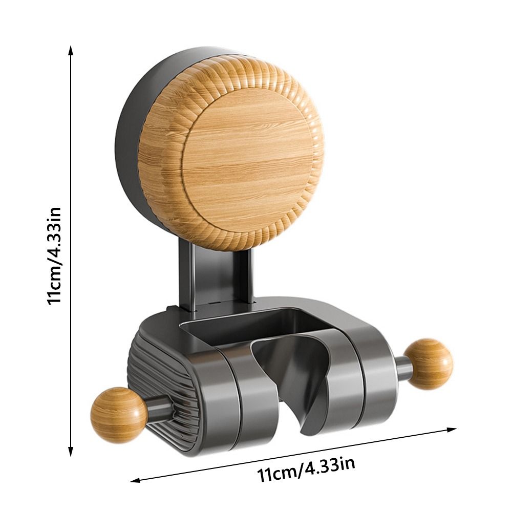 Suction Cup Type Wall Mounted Showerhead Holder Free Punching Sprayer Support  Bathroom Home