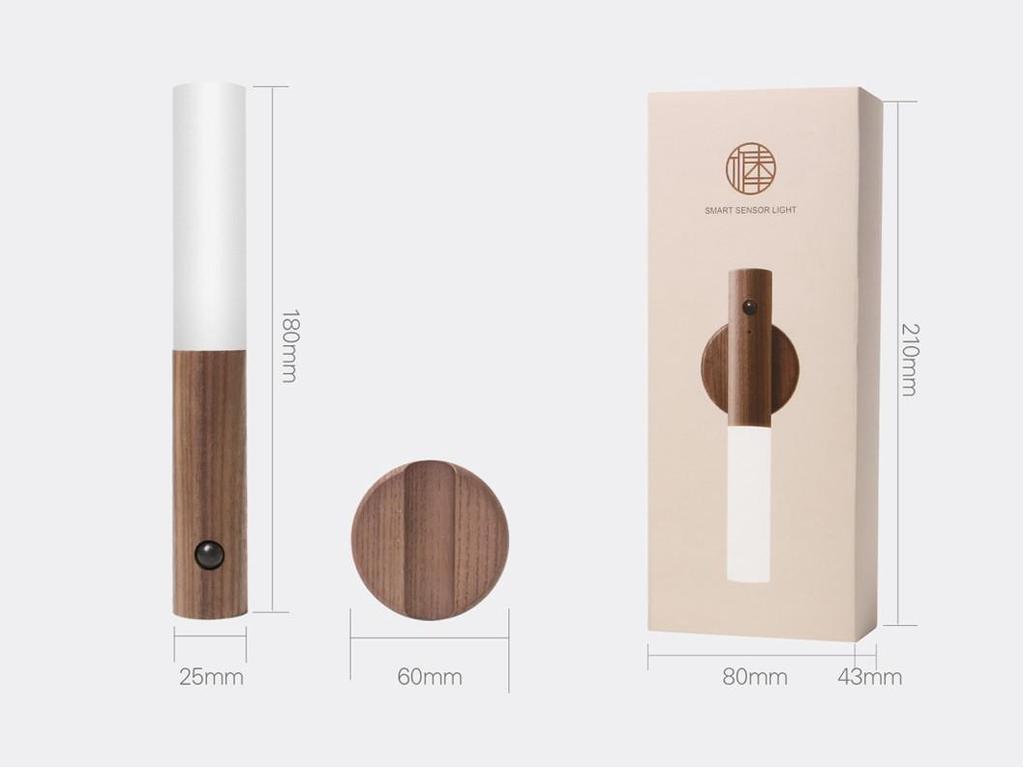 Rechargeable LED Motion Sensor Night Light for Bathroom or Corridor