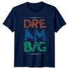 Футболка "Мечтай по-крупному" Позитивная цитата Мотивационный Подарок на День Рождения Для Него и Для Нее