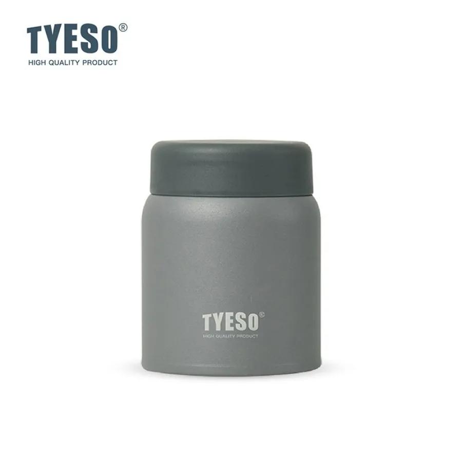 Tyeso 220 мл Милые термосы Компактная вакуумная колба Матовая нержавеющая сталь Портативная термокружка Стильная Герметичная Ежедневный незаменимый предмет