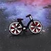 Мультфильм эмаль велосипед значок воротник лацкан брошь булавка одежда украшения сумка декор