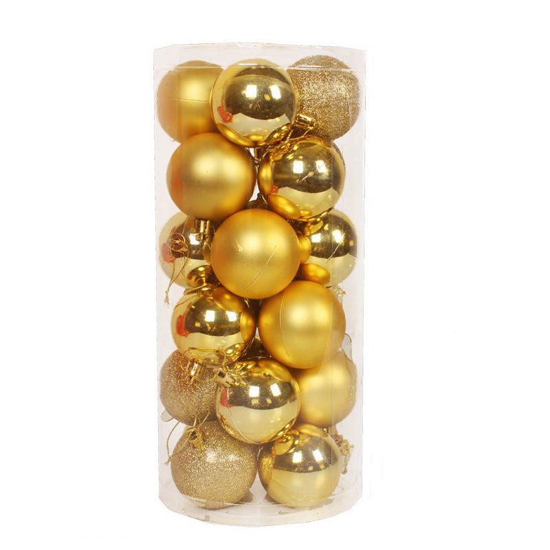 24PCS Shatterproof Christmas Ball Ornaments Xmas Tree Decorations Hanging Balls for Holiday Wedding Party Home Decor