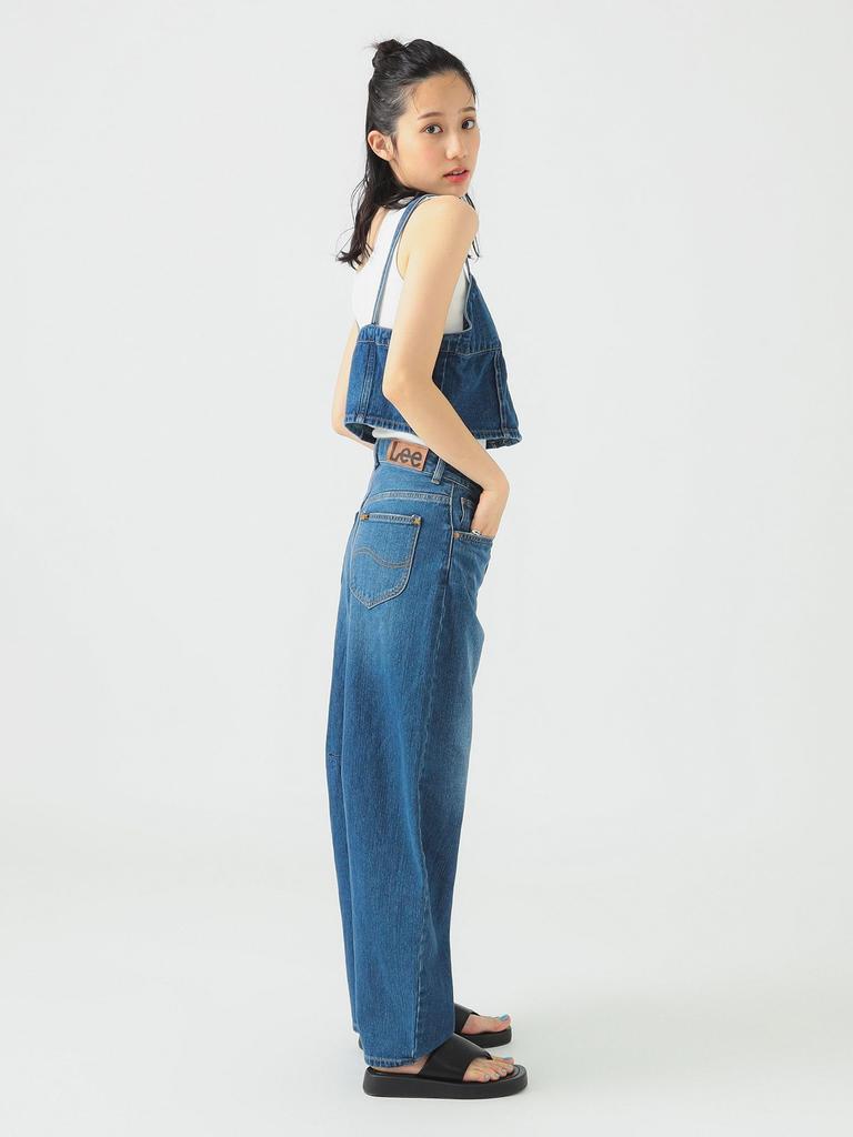 В:MING LIFE STORE by BEAMS Джинсовый бюстье Lee, женский, размер M (Использовал)