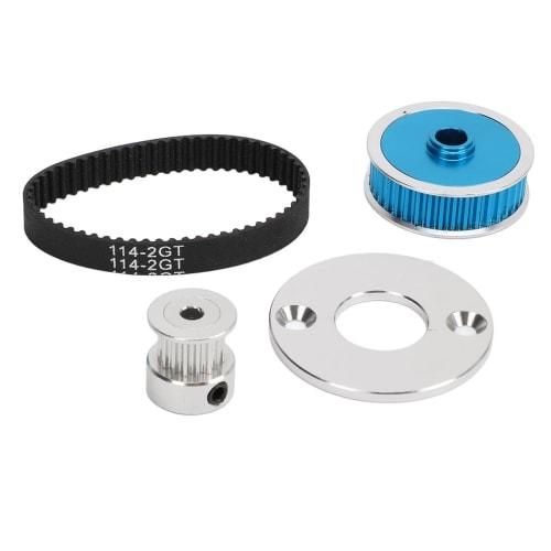 RC Belt Drive Gear Set for TTO2 Remote Control Car, 57T Belt Teeth, Applicable To TT02 Remote Control Car
