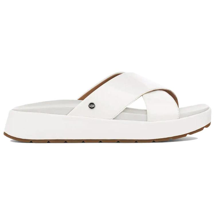 UGG Женская обувь-тапочки Emily из лакированной кожи Белый 1107896-WHT