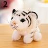 Animal Plush KeyChains Cute Red Panda Little Tiger Key Chain Men And Women Car Hug Pendant Accessories Key Ring Children Gift
