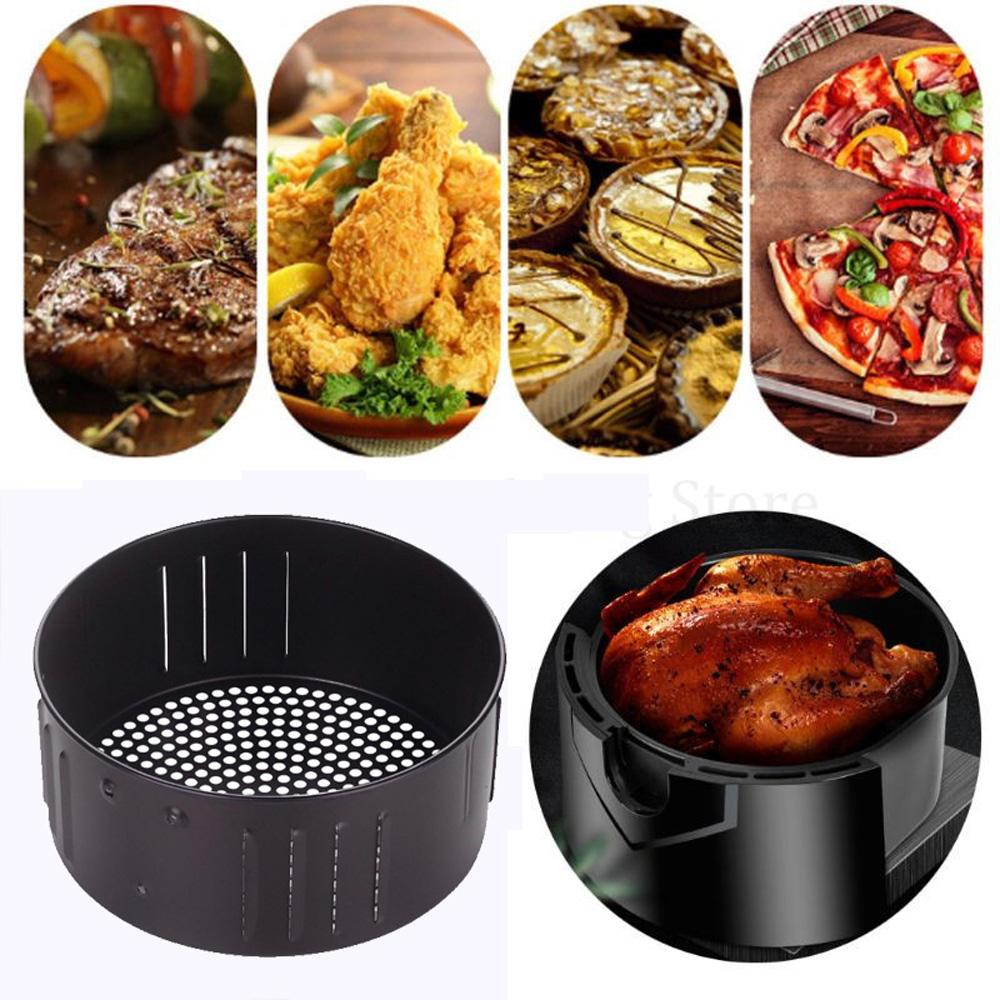 Fit all Airfryer Air fryer accessories Kitchenware Baking Tray Air Fryer Basket Cooking Tool