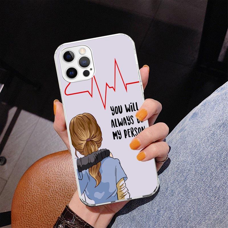 Чехол для телефона Greys Anatomy Person для iPhone 17 Air 16 11 12 13 Mini 14 Plus 15 Pro Max 7 8E SE 2020 16ProMax Чехол для телефона Coque 16