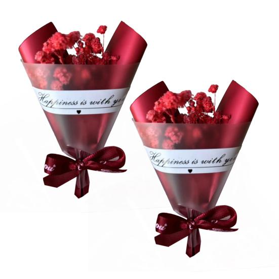 Мини букет из сухоцветов Натуральный цветок гипсофилы Оптом Дыхание ребенка Цветочный букет для DIY поделок Реквизит для фото Подарок Приглашения Декор