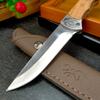 Slicing Fish Fruit Boning Knife Cleaver Meat Vegetables Kitchen Knives Forged Blade Butcher Knife Wood Handle Chef Utility Knife