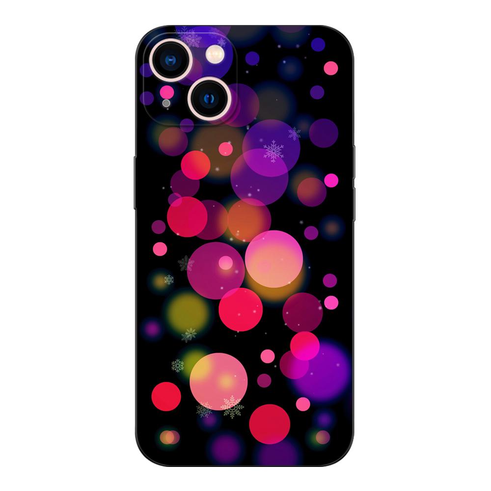 Черный чехол из ТПУ для Samsung Galaxy A3 A5 A7 2016 2017 2018 чехол зима девушка Рождество