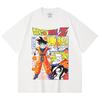 230 г/м² 100% хлопок Dragon Ball V56 Принт Goku Унисекс Тяжелая хлопковая футболка