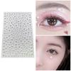 Rhinestone Stickers Faux Pearl Self Adhesive Anti-slip Festival Face Jewels Stick On Concert Makeup Face Hair Body Decoration Rhinestone Charms