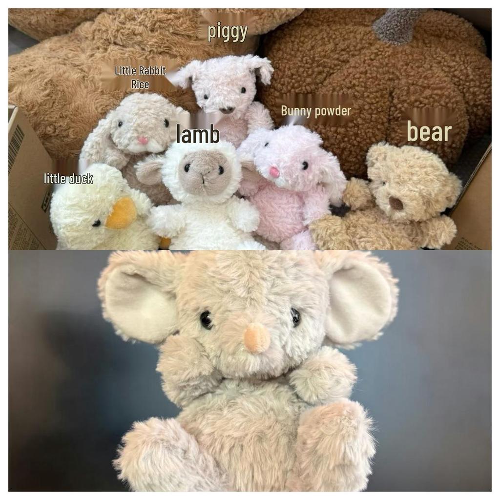 Jellycat Sweet Series: Rabbit, Duck, and Mouse Plush Dolls