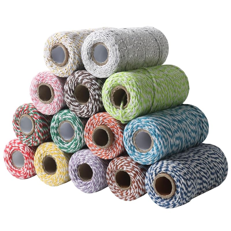 Веревка для макраме ILLIDAN, хлопковая веревка 2 мм×100 м, натуральная хлопковая нить для макраме, хлопковая нить, толстая пряжа, своими руками, мягкая толстая натуральная хлопковая веревка ручной работы