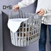 Laundry Basket with Ergonomic Handle Large Capacity Foldable Design Clothes Hamper Ventilated Multifunctional Storage Basket