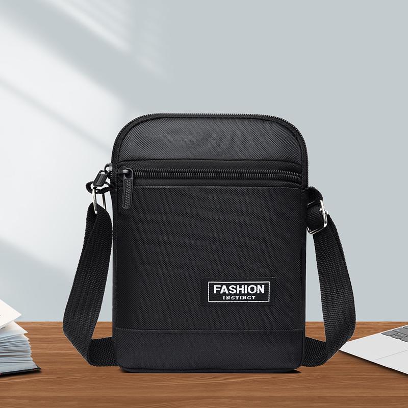 Женский рюкзак через плечо: Нейлоново-холщовая сумка через плечо большой вместимости для людей среднего и пожилого возраста.