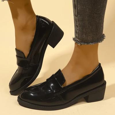 Модная женская обувь 2025 Высокое качество Слипоны Женские туфли на высоком каблуке Мода Большой размер Однотонные Офис и Карьера Сексуальные Туфли-лодочки с острым носком Женские